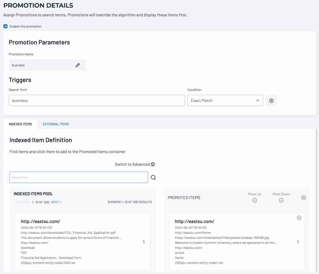 Curate Your Site Search Experience