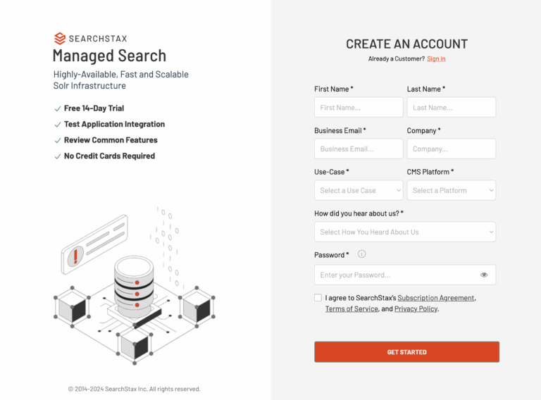 Create account