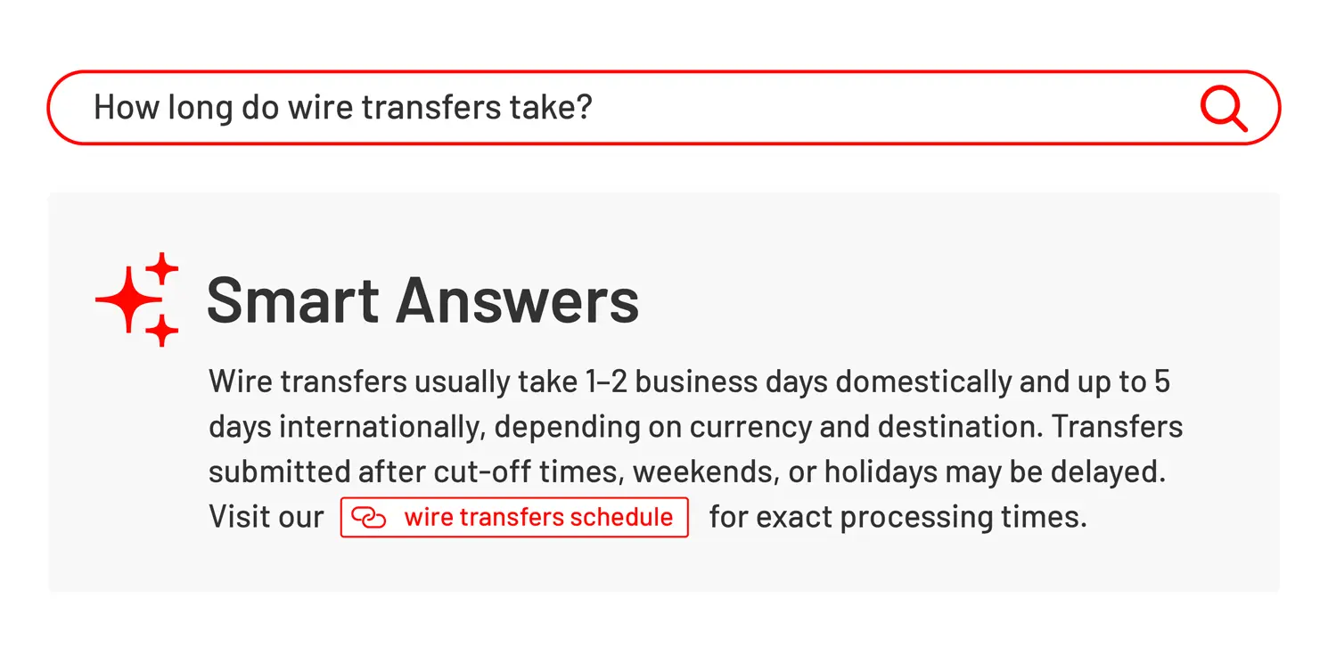 Empower customers with instant answers