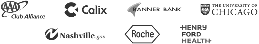 Trusted by 1,400+ organizations worldwide